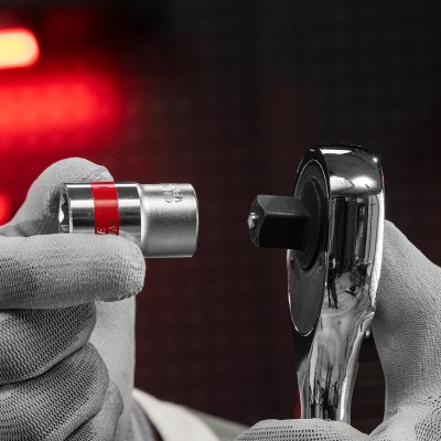 Набор торцевых головок, 1/2", 12 гранные, CrV, 10-24мм, 10 штук Matrix