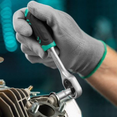 Набор торцевых головок, 1/4, шестигранные, CrV, 10 шт, 4-13 мм Stels