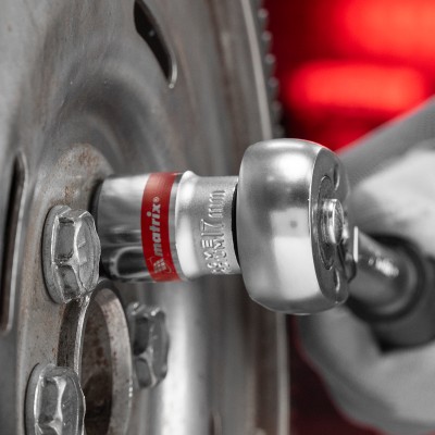 Набор торцевых головок, 3/8", 12 гранные, CrV, 9-19мм, 10 штук Matrix