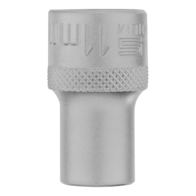 Головка торцевая, 11 мм, шестигранная, CrV, под квадрат 1/2 Stels