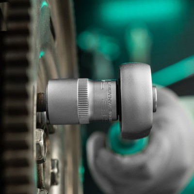 Головка торцевая, 18 мм, шестигранная, CrV, под квадрат 1/2 Stels