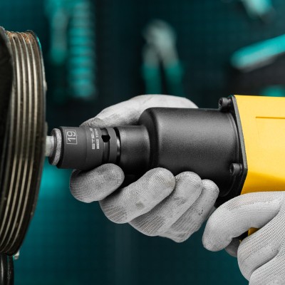 Головка ударная шестигранная, 19 мм, 1/2, CrMo Stels Головка ударная шестигранная, 19 мм, 1/2, CrMo Stels