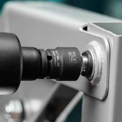 Головка ударная шестигранная, 24 мм, 1/2, CrMo Stels