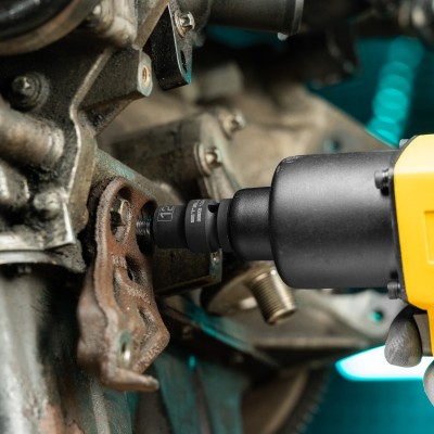 Головка ударная шестигранная, 12 мм, 1/2, CrMo Stels