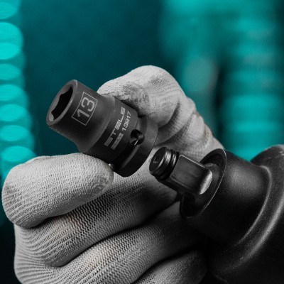 Головка ударная шестигранная, 13 мм, 1/2, CrMo Stels