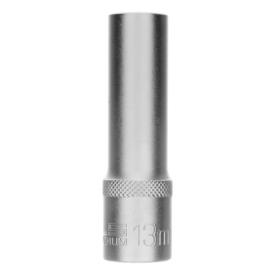 Головка торцевая удлиненная, 13 мм, шестигранная, CrV, под квадрат 1/2 Stels Головка торцевая удлиненная, 13 мм, шестигранная, CrV, под квадрат 1/2 Stels