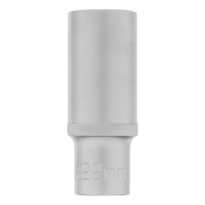 Головка торцевая удлиненная, 22 мм, шестигранная, CrV, под квадрат 1/2 Stels Головка торцевая удлиненная, 22 мм, шестигранная, CrV, под квадрат 1/2 Stels