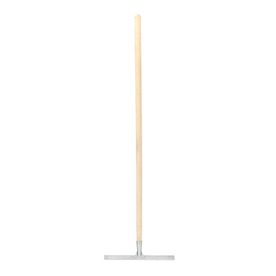 Грабли, нержавеющая сталь, 340 х 1300 мм, 14 витых зубьев, деревянный черенок, Сибртех