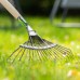 Грабли веерные стальные, 385 мм, 20 плоских зубьев, оксидированные, без черенка, Сибртех Грабли веерные стальные, 385 мм, 20 плоских зубьев, оксидированные, без черенка, Сибртех