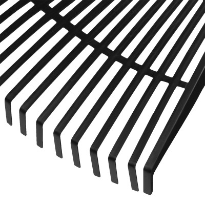 Грабли веерные пластиковые, 620 х 1750 мм, 27 плоских зубьев, алюминиевый черенок, Palisad