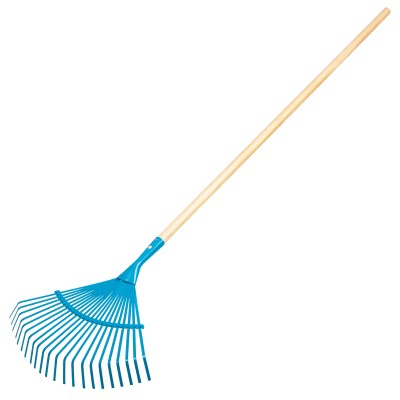 Грабли веерные стальные, 430 х 1550 мм, 22 плоских зуба, лакированный черенок, Luxe, Palisad Грабли веерные стальные, 430 х 1550 мм, 22 плоских зуба, лакированный черенок, Luxe, Palisad