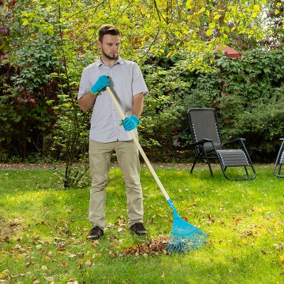 Грабли веерные стальные, 430 х 1550 мм, 22 плоских зуба, лакированный черенок, Luxe, Palisad Грабли веерные стальные, 430 х 1550 мм, 22 плоских зуба, лакированный черенок, Luxe, Palisad
