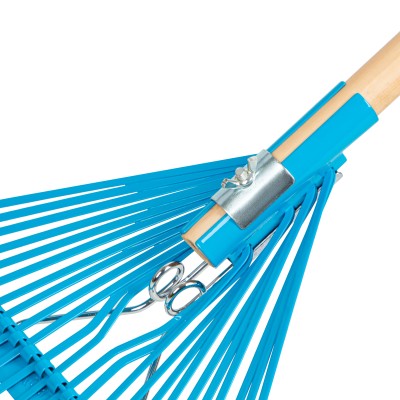 Грабли веерные стальные, 540 х 1450 мм, 24 плоских зуба, лакированный черенок, Luxe, Palisad Грабли веерные стальные, 540 х 1450 мм, 24 плоских зуба, лакированный черенок, Luxe, Palisad