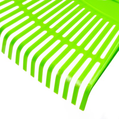 Грабли веерные пластиковые, 495 х 1680 мм, 23 плоских зуба, алюминиевый черенок, Palisad