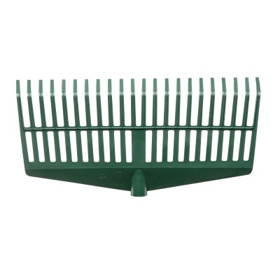 Грабли веерные пластиковые, 420 мм, 22 плоских зуба, без черенка, Сибртех