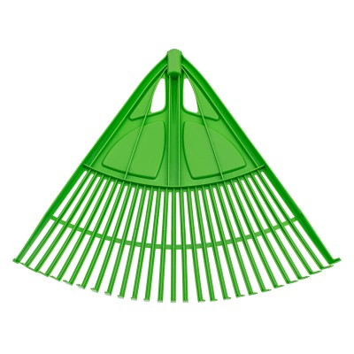 Грабли веерные пластиковые, 620 мм, 27 плоских зубьев, без черенка, Palisad