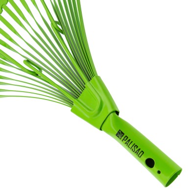 Грабли веерные стальные, 565 мм, 22 плоских зуба, эмалированные, усиленные, без черенка, Palisad Грабли веерные стальные, 565 мм, 22 плоских зуба, эмалированные, усиленные, без черенка, Palisad