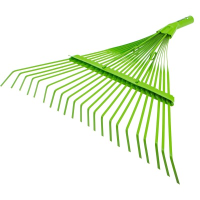 Грабли веерные стальные, 565 мм, 22 плоских зуба, эмалированные, усиленные, без черенка, Palisad Грабли веерные стальные, 565 мм, 22 плоских зуба, эмалированные, усиленные, без черенка, Palisad