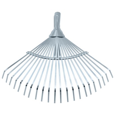 Грабли веерные стальные, 300 - 480 мм, 22 плоских зуба, оцинкованные,раздвижные, без черенка, Palisad Грабли веерные стальные, 300 - 480 мм, 22 плоских зуба, оцинкованные,раздвижные, без черенка, Palisad