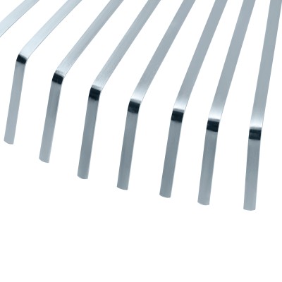 Грабли веерные стальные, 300 - 480 мм, 22 плоских зуба, оцинкованные,раздвижные, без черенка, Palisad Грабли веерные стальные, 300 - 480 мм, 22 плоских зуба, оцинкованные,раздвижные, без черенка, Palisad