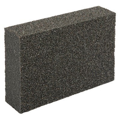 Губка для шлифования, 100 х 70 х 25 мм, мягкая, 3 шт, P 60/80, P 60/100, P 80/120 Matrix