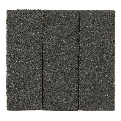 Губка для шлифования, 100 х 70 х 25 мм, мягкая, 3 шт, P 60/80, P 60/100, P 80/120 Matrix