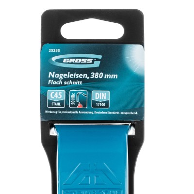 Лом-гвоздодер, плоскопрофильный, 380 x 35 x 8мм Gross Лом-гвоздодер, плоскопрофильный, 380 x 35 x 8мм Gross