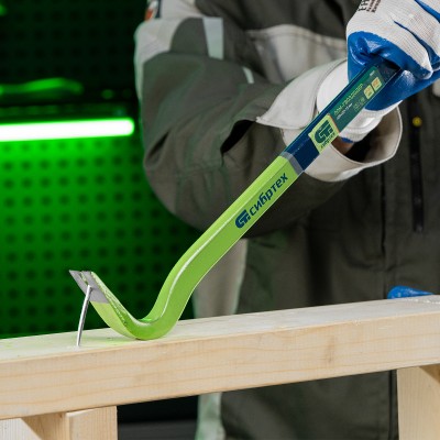 Лом-гвоздодер 450 х 22 х 12 мм Сибртех Лом-гвоздодер 450 х 22 х 12 мм Сибртех