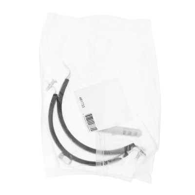 Хомут сантехнический для труб 108-116 (4") с резиновым уплотнением, шпилькой и дюбелем, 1 шт, Сибртех