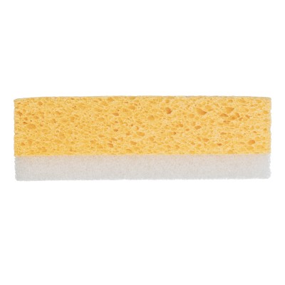 Губка целлюлозная комбинированная для удаления эпоксидной затирки 150 x 95 x 50 мм, Сибртех