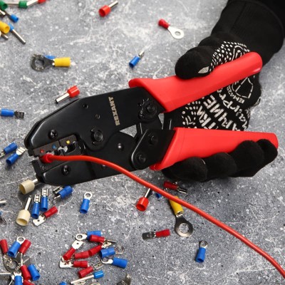 Кримпер для обжима изолированных клемм 0,5-6,0мм² REXANT Кримпер для обжима изолированных клемм 0,5-6,0мм² REXANT