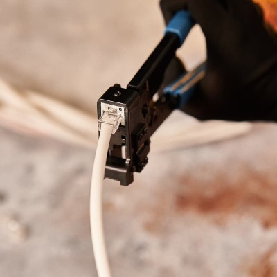 Кримпер HT-808 PROFI для обжима торцевой 8P8C REXANT Кримпер HT-808 PROFI для обжима торцевой 8P8C REXANT