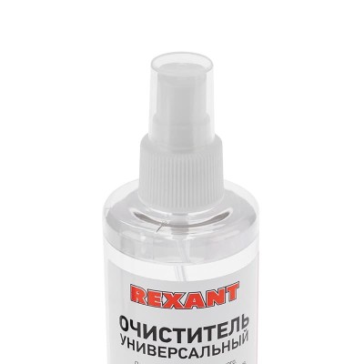 Очиститель универсальный, 200мл, флакон с распылителем (абсолютированный 99,7%) REXANT Очиститель универсальный, 200мл, флакон с распылителем (абсолютированный 99,7%) REXANT