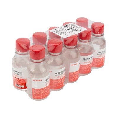 Универсальный растворитель-очиститель «Калоша», 100мл, (Нефрас-с2-80/120), флакон REXANT Универсальный растворитель-очиститель «Калоша», 100мл, (Нефрас-с2-80/120), флакон REXANT