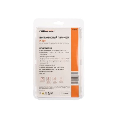 Пирометр R-400 REXANT Пирометр R-400 REXANT