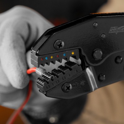 Клещи, 0.5-6 мм, для обжима электрокабеля Sparta Клещи, 0.5-6 мм, для обжима электрокабеля Sparta