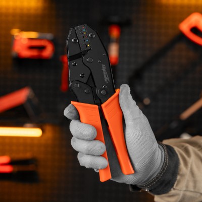 Клещи, 0.5-6 мм, для обжима электрокабеля Sparta Клещи, 0.5-6 мм, для обжима электрокабеля Sparta