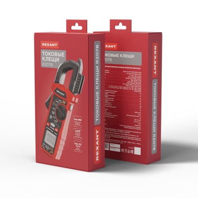 Токовые клещи R207B REXANT