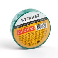 Изоляционная лента STEKKER INTP01315-10 0,13*15 мм. 10 м. зеленая 39900 Изоляционная лента STEKKER INTP01315-10 0,13*15 мм. 10 м. зеленая 39900