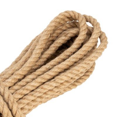 Канат льнопеньковый, D 12 мм, L 10 м Сибртех