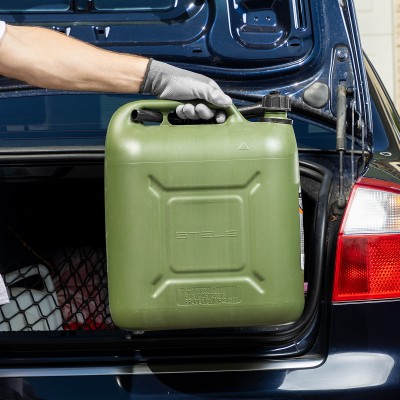 Канистра для ГСМ вертикальная 20 л, пластиковая, усиленная Stels Канистра для ГСМ вертикальная 20 л, пластиковая, усиленная Stels