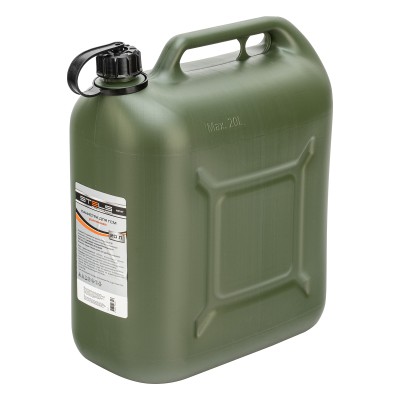 Канистра для ГСМ вертикальная 20 л, пластиковая, усиленная Stels Канистра для ГСМ вертикальная 20 л, пластиковая, усиленная Stels