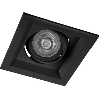 Светильник встраиваемый Feron DLT201 потолочный MR16 G5.3 черный