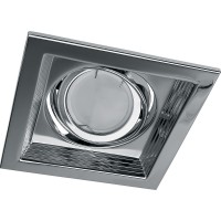 Светильник встраиваемый Feron DLT201 потолочный MR16 G5.3 хром Светильник встраиваемый Feron DLT201 потолочный MR16 G5.3 хром