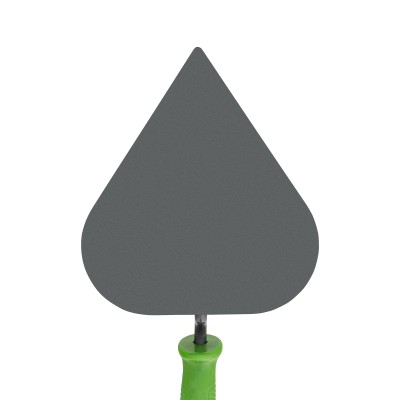 Кельма штукатура, стальная, пластиковая ручка Сибртех