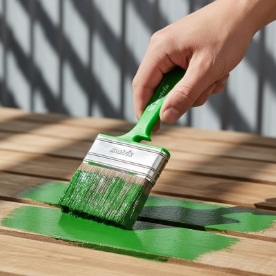 Кисть флейцевая "Работы по дереву" Color Line 100 х 12 мм Matrix