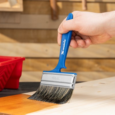 Кисть флейцевая "Водные краски" Color Line 100 x 12 мм Matrix