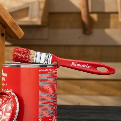 Кисть флейцевая "Эмали" Color Line 25 х 10 мм Matrix