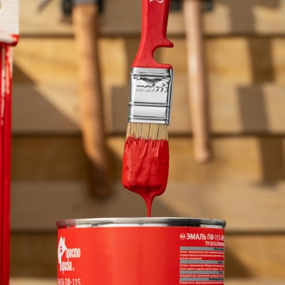 Кисть флейцевая "Эмали" Color Line 25 х 10 мм Matrix