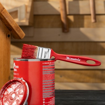 Кисть флейцевая "Эмали" Color Line 35 х 10 мм Matrix